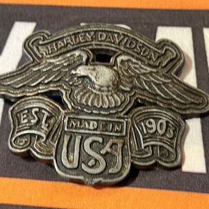 **Vintage**  1980 Harley Davidson Belt Buckle